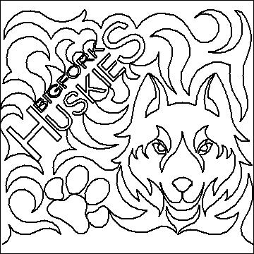 (image for) School Meander Bigfork Huskies-L01934* - Click Image to Close